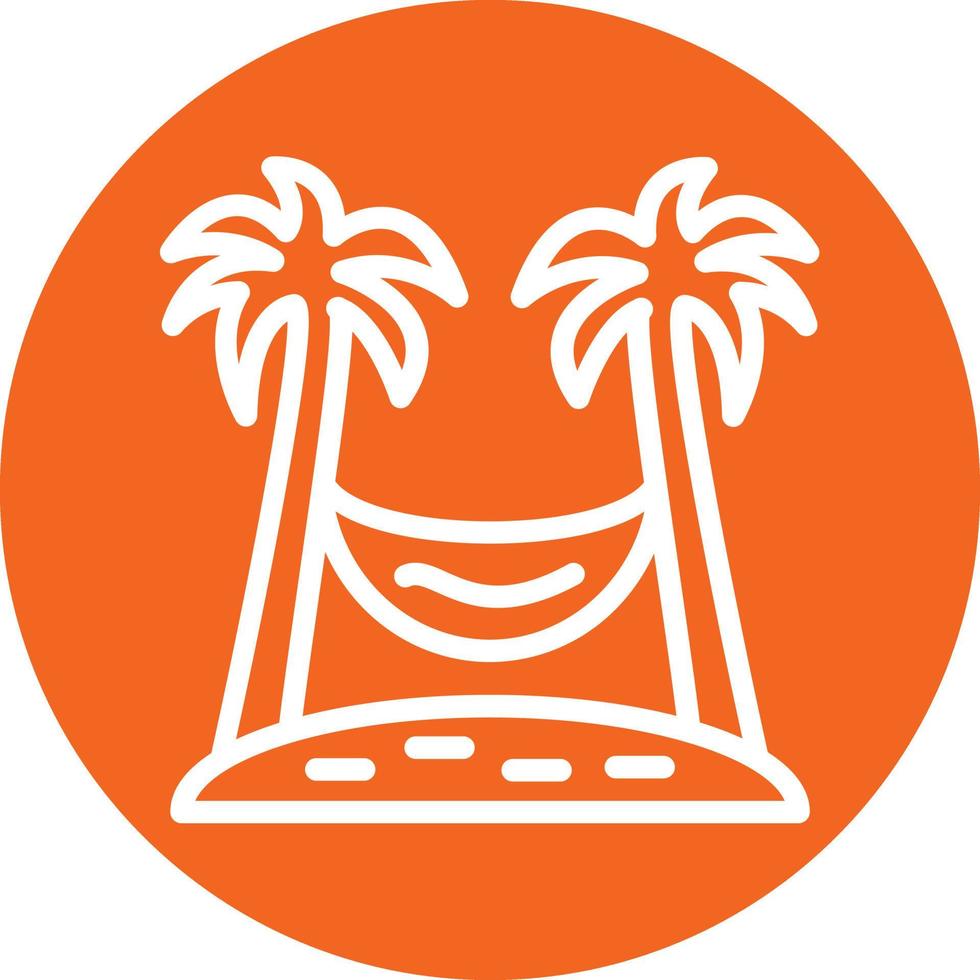 Hammock Vector Icon Design