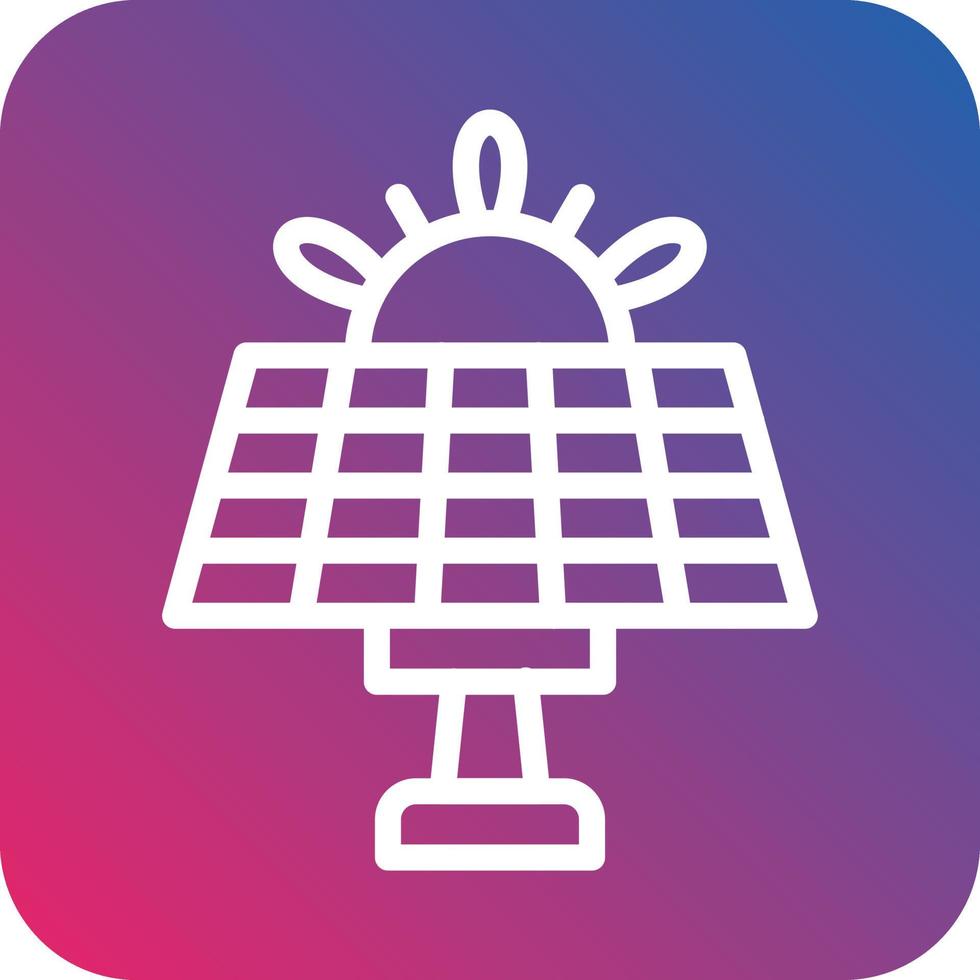 Solar Energy Vector Icon Design