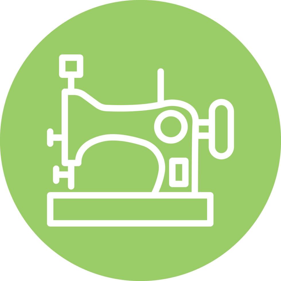Sewing Machine Vector Icon Design