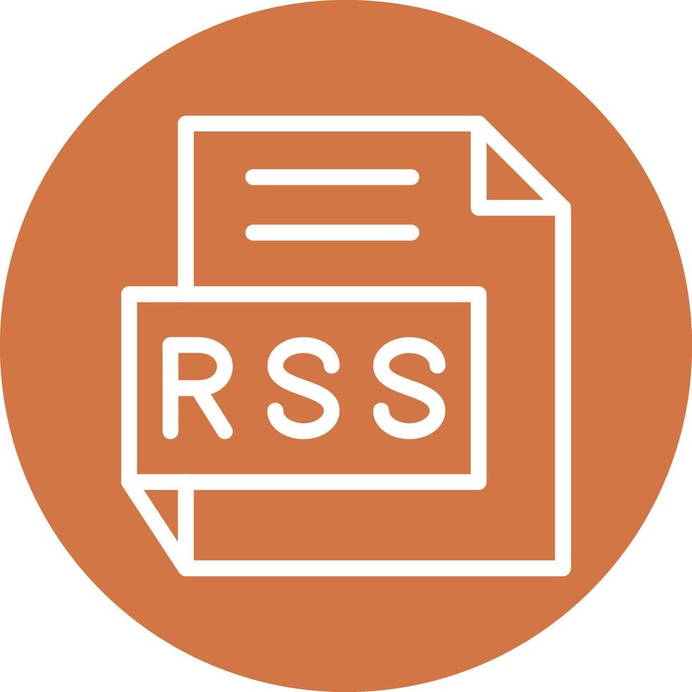 RSS Vector Icon Design