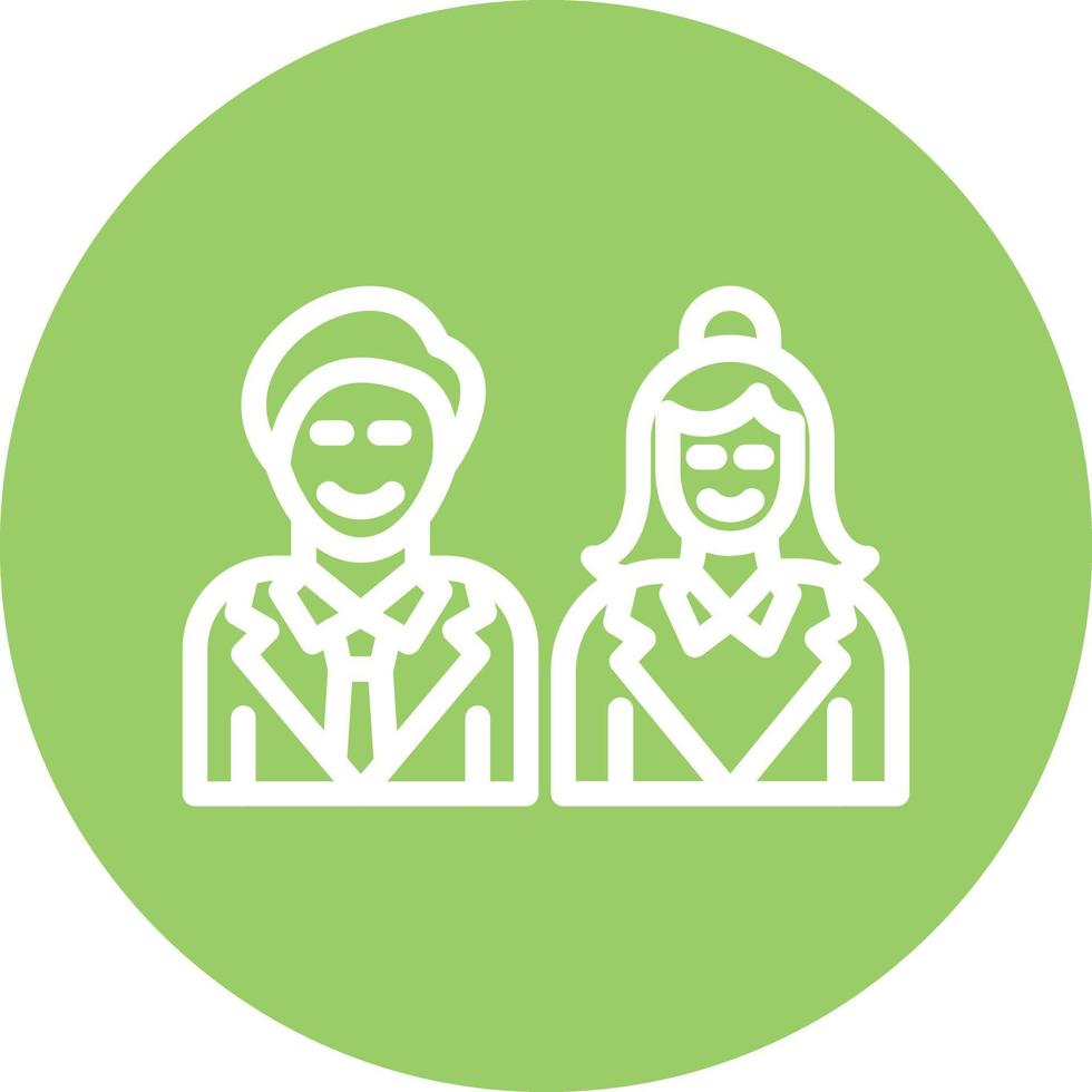 Couple Vector Icon Design