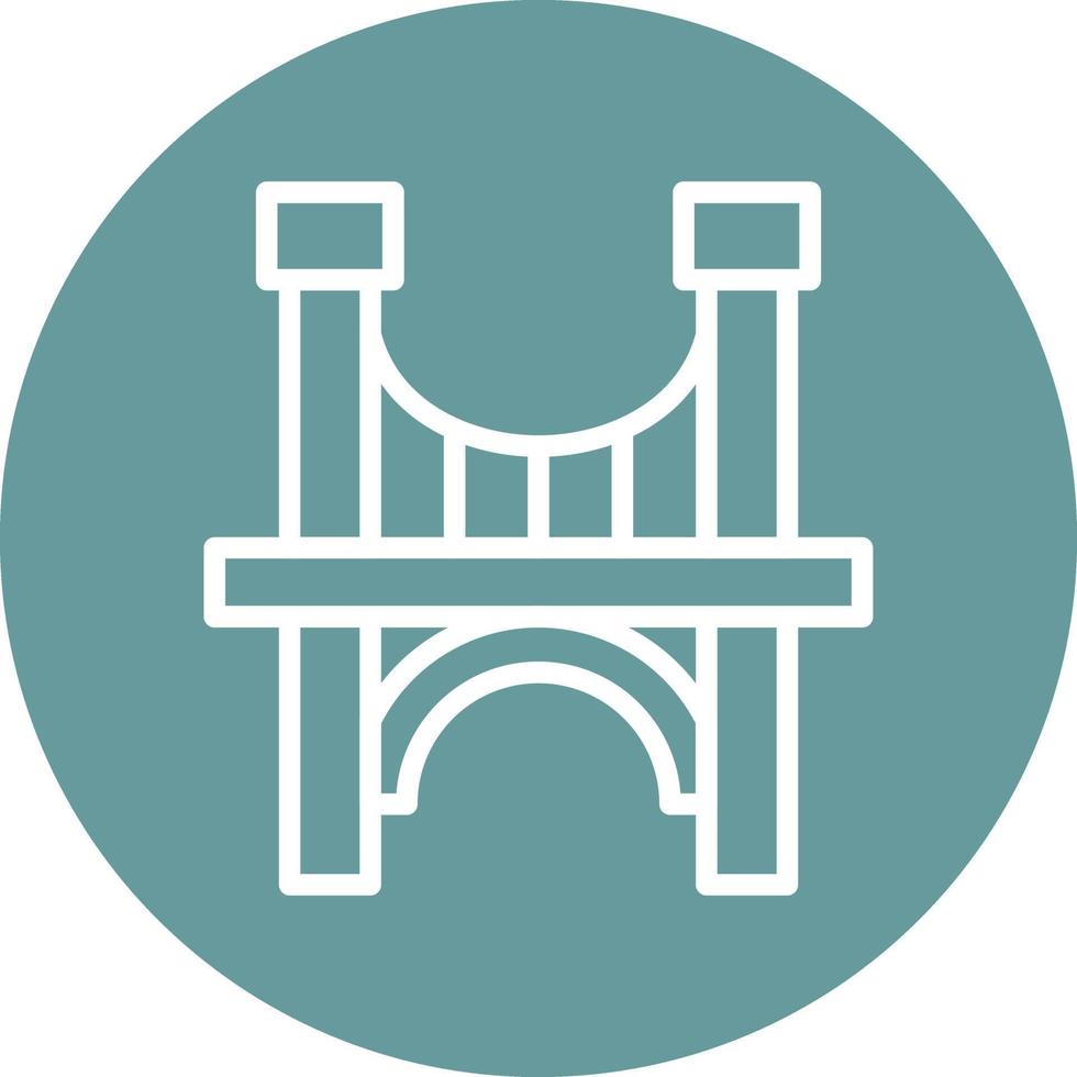 Bridge Vector Icon Design