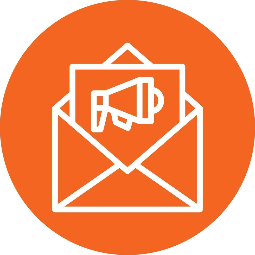 Email Marketing Vector Icon Design