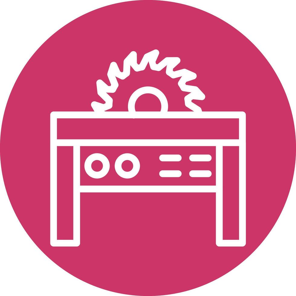 Table Cutter Vector Icon Design