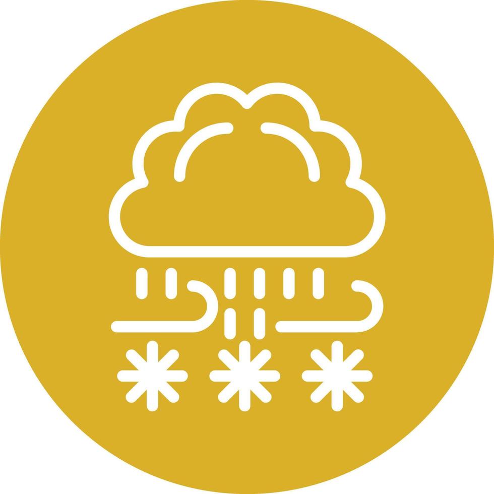 Blizzard Vector Icon Design