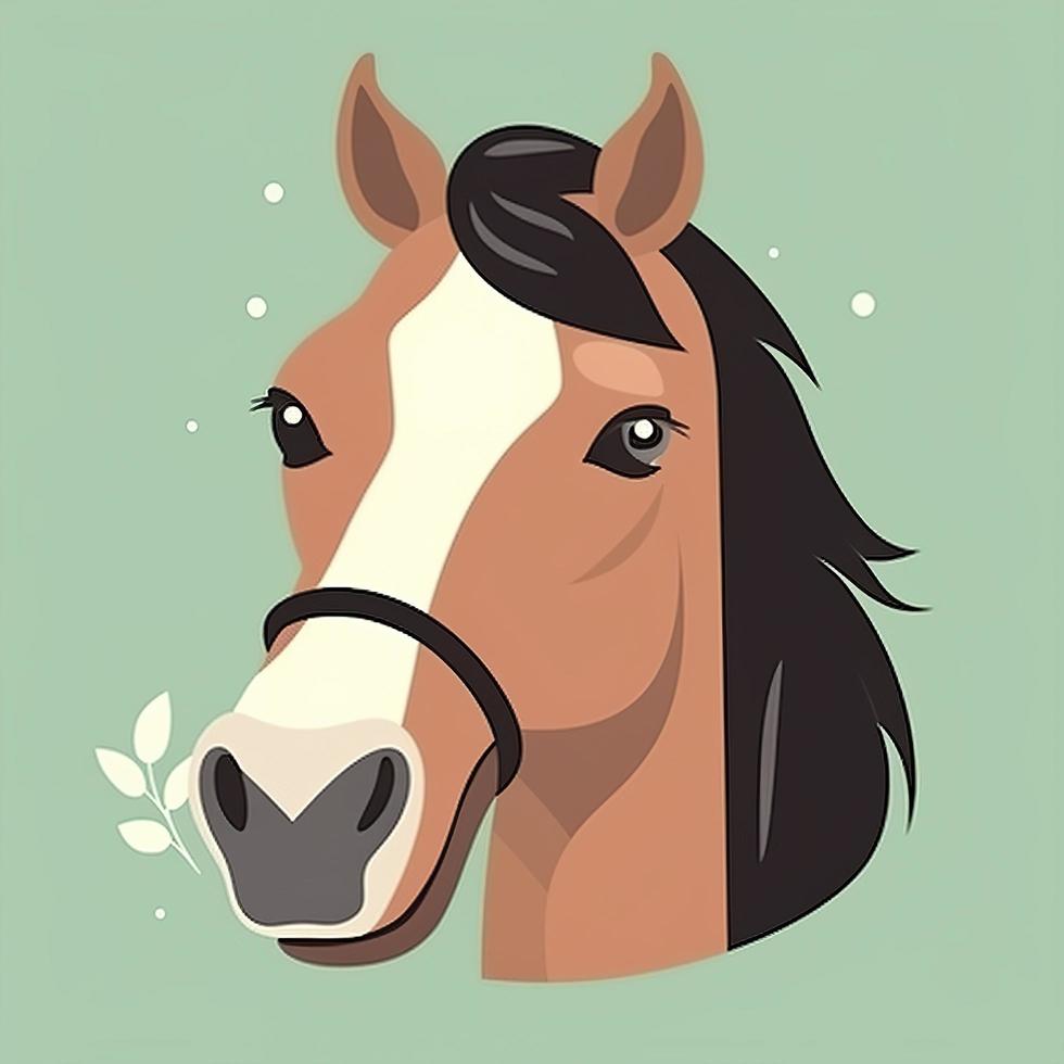 Horse Face Logo Stock Photos, Images and Backgrounds for Free Download