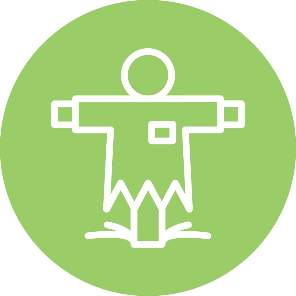 Scarecrow Vector Icon Design