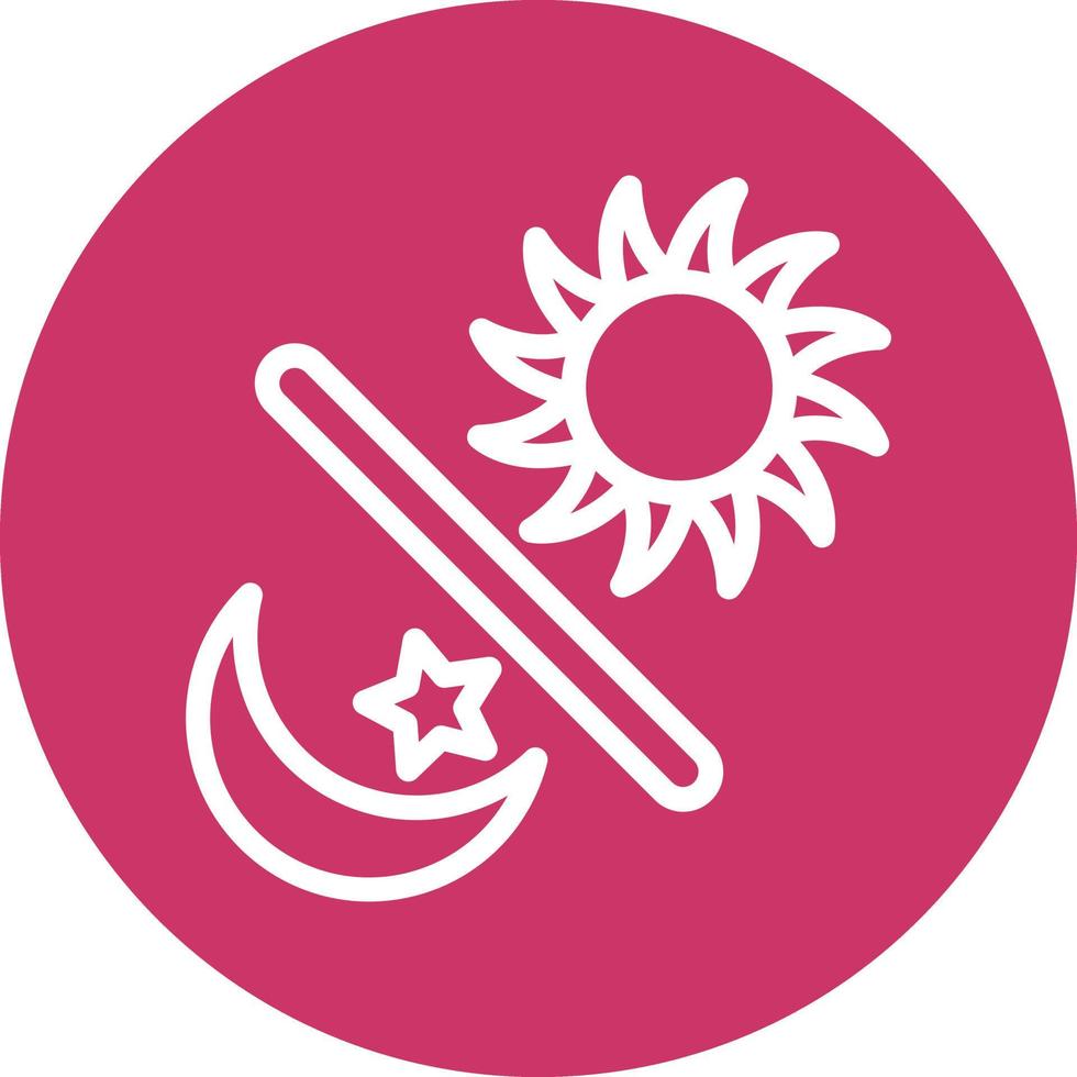 Day and Night Vector Icon Design