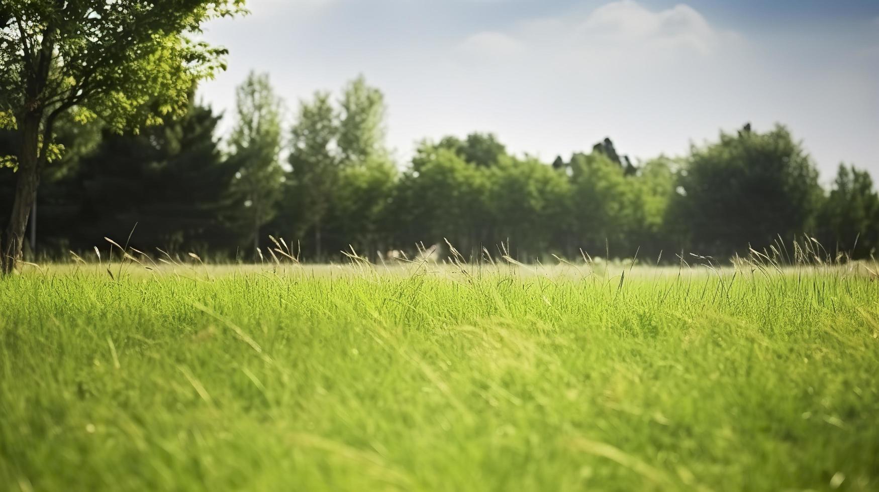 Free photo park grass, generat ai