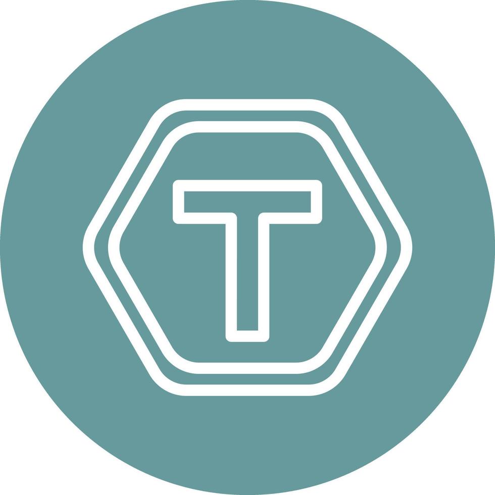 Junction Vector Icon Design