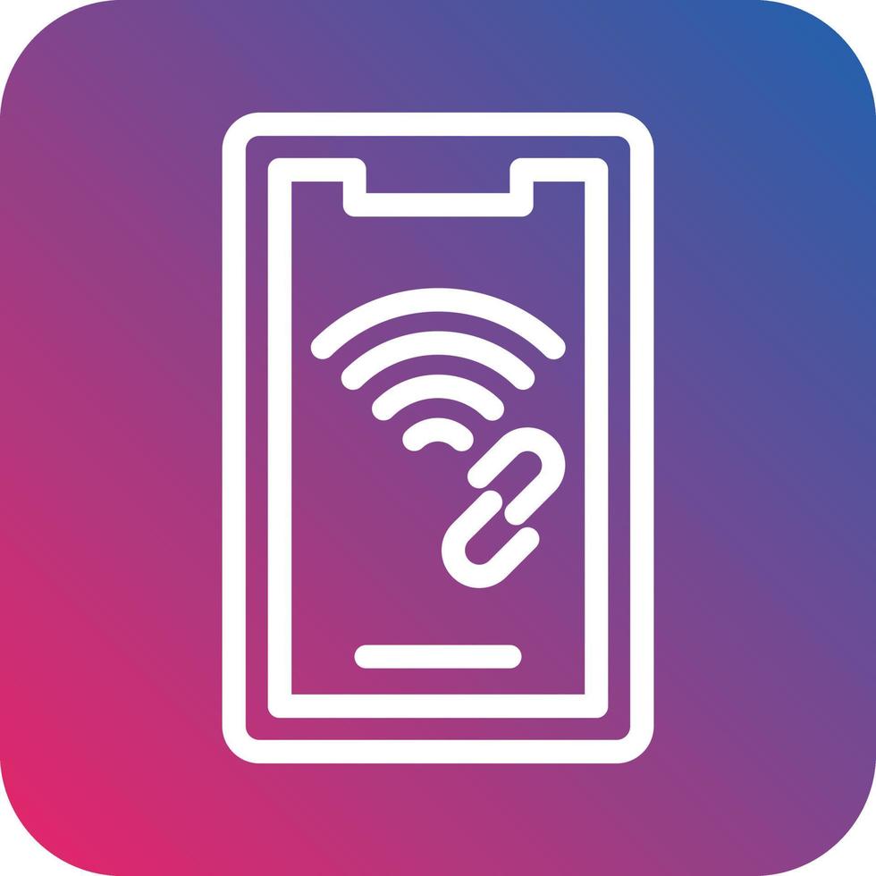 Mobile Hotspot Vector Icon Design