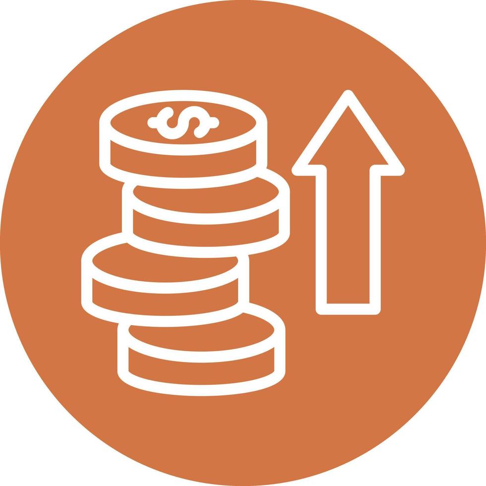 Profits Vector Icon Design