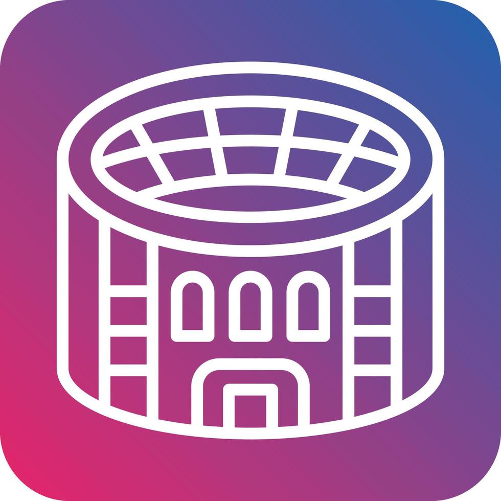 Stadium Vector Icon Design