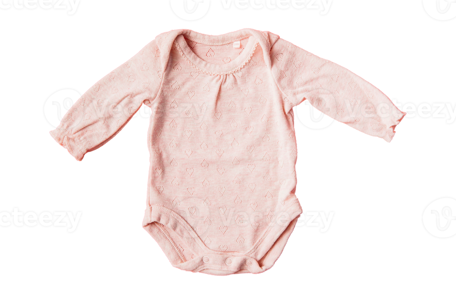 Pink baby cloth isolated on a transparent background png