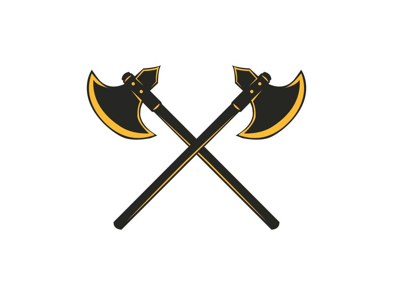 Crossed Axes, Crossed Broad axe, medieval axe, Battle axe, executioner