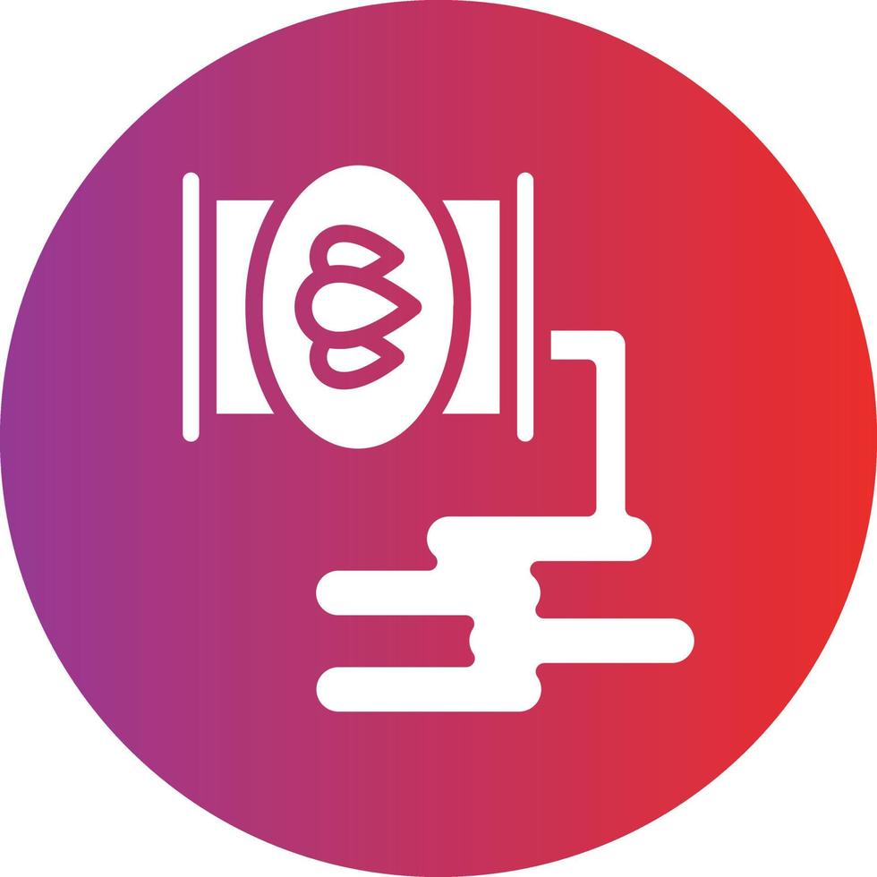Oil Spill Vector Icon Design