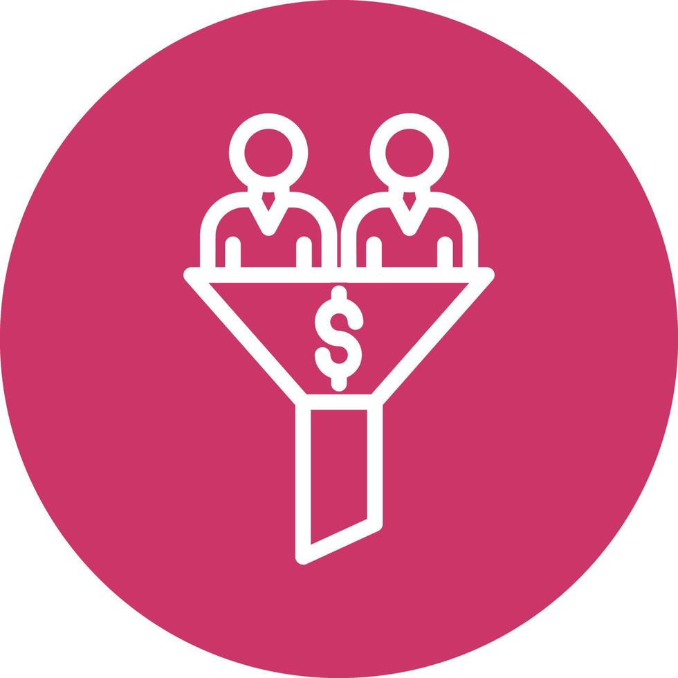 Funnel Vector Icon Style