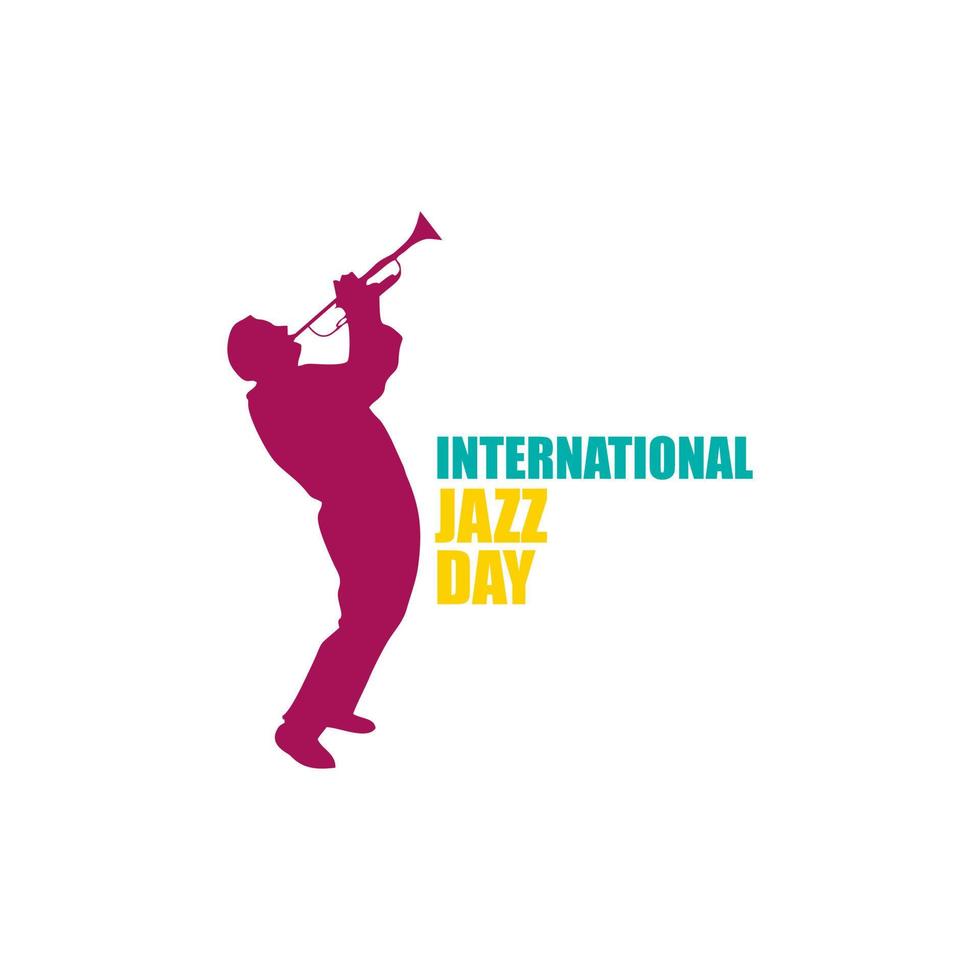 International Jazz Day Vector illustration