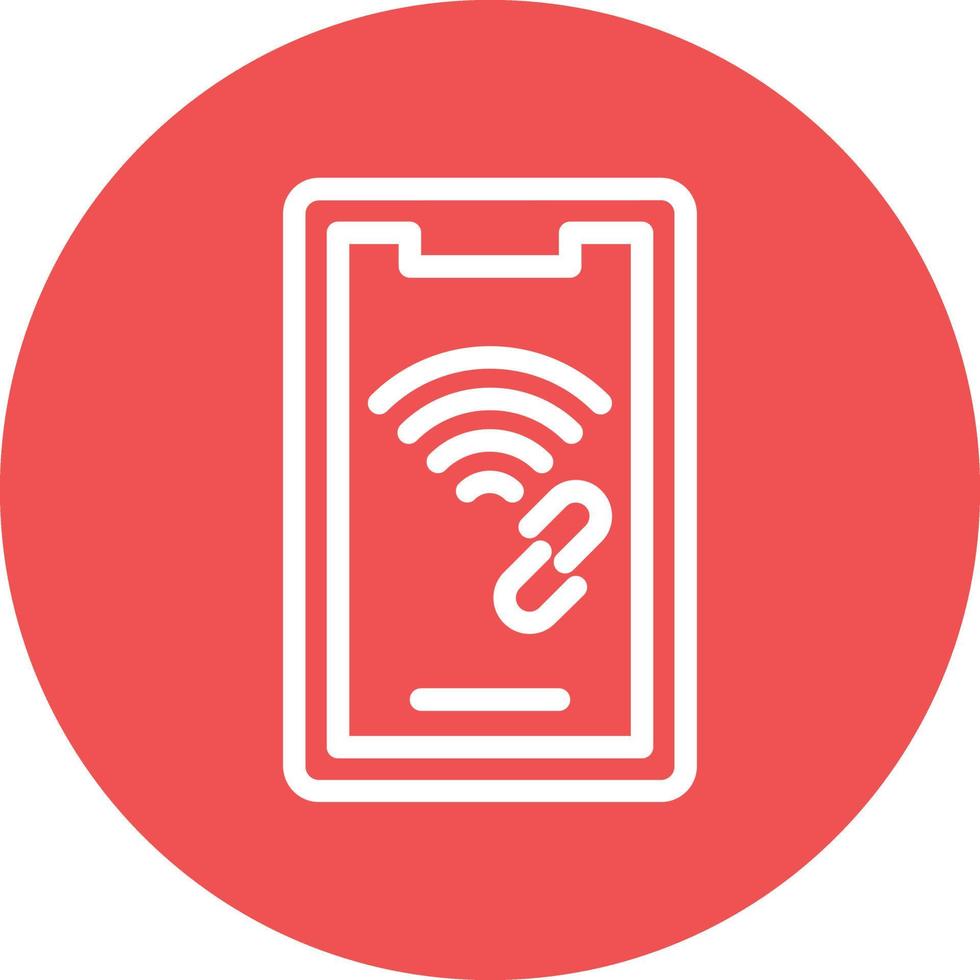 Mobile Hotspot Vector Icon Design