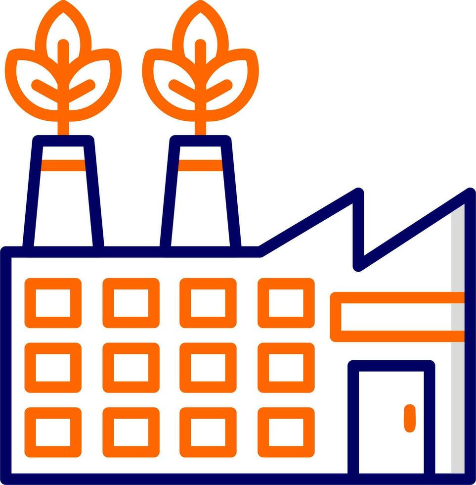 Eco Factory Vector Icon