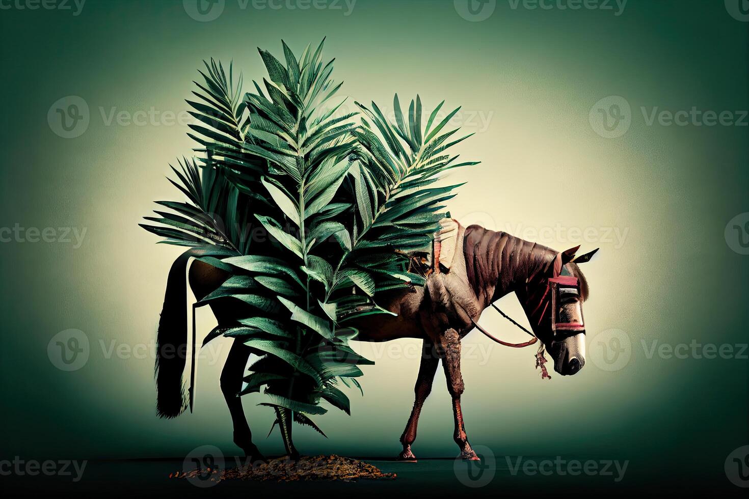 PalmSunday on the occasion of Jesus' entry into Jerusalem generrated ai ...