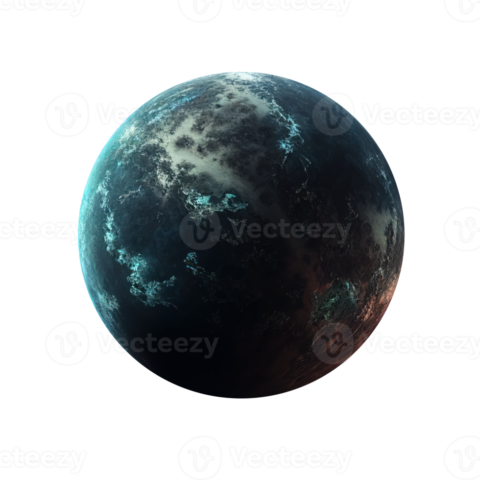 Imagery of imaginary planets for your cosmic image. Ai generated. png