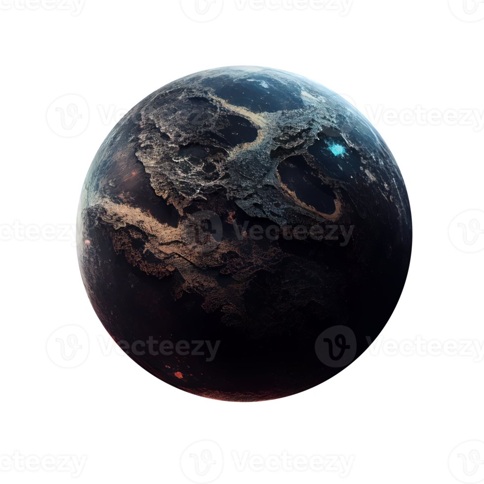 Imagery of imaginary planets for your cosmic image. Ai generated. png