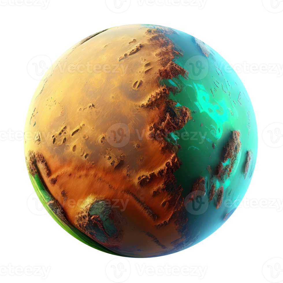 Imagery of imaginary planets for your cosmic image. Ai generated. png