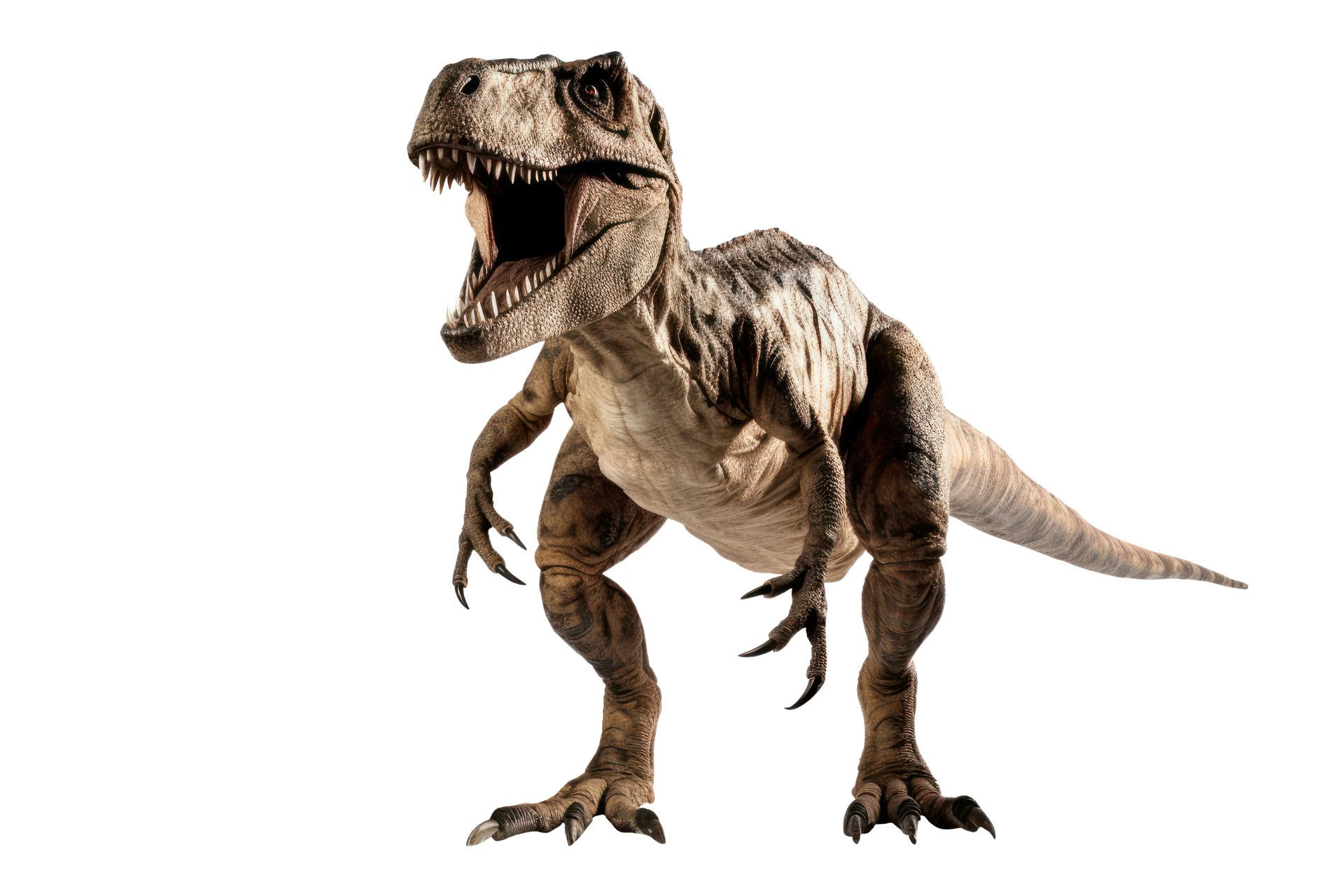 Dinosaur no background