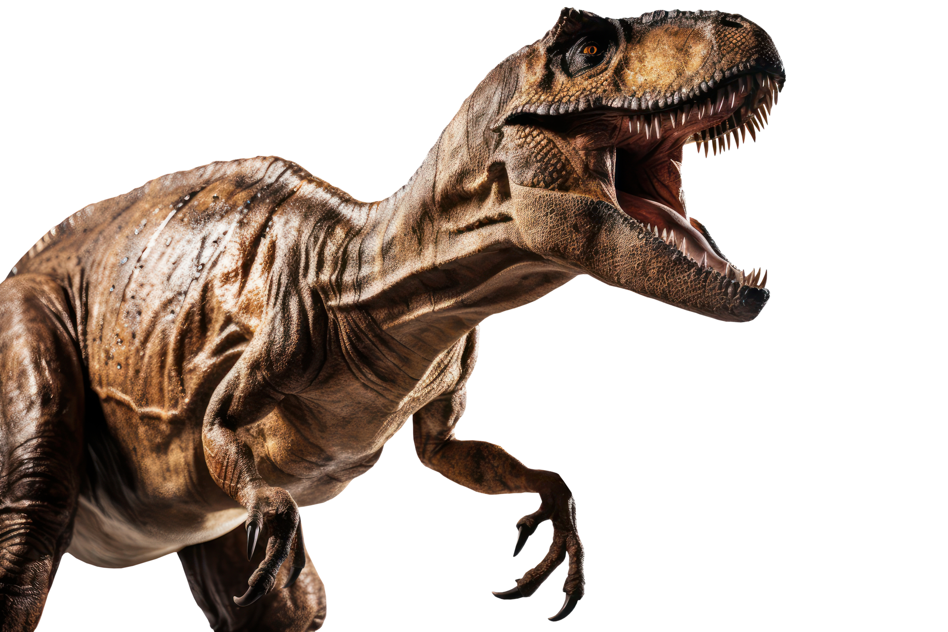 Dinosaur no background