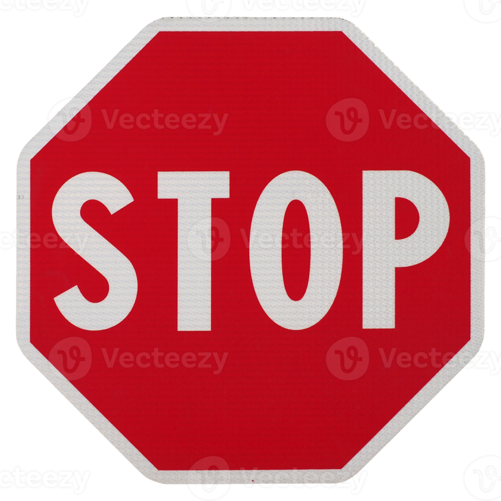 stop sign isolated transparent PNG