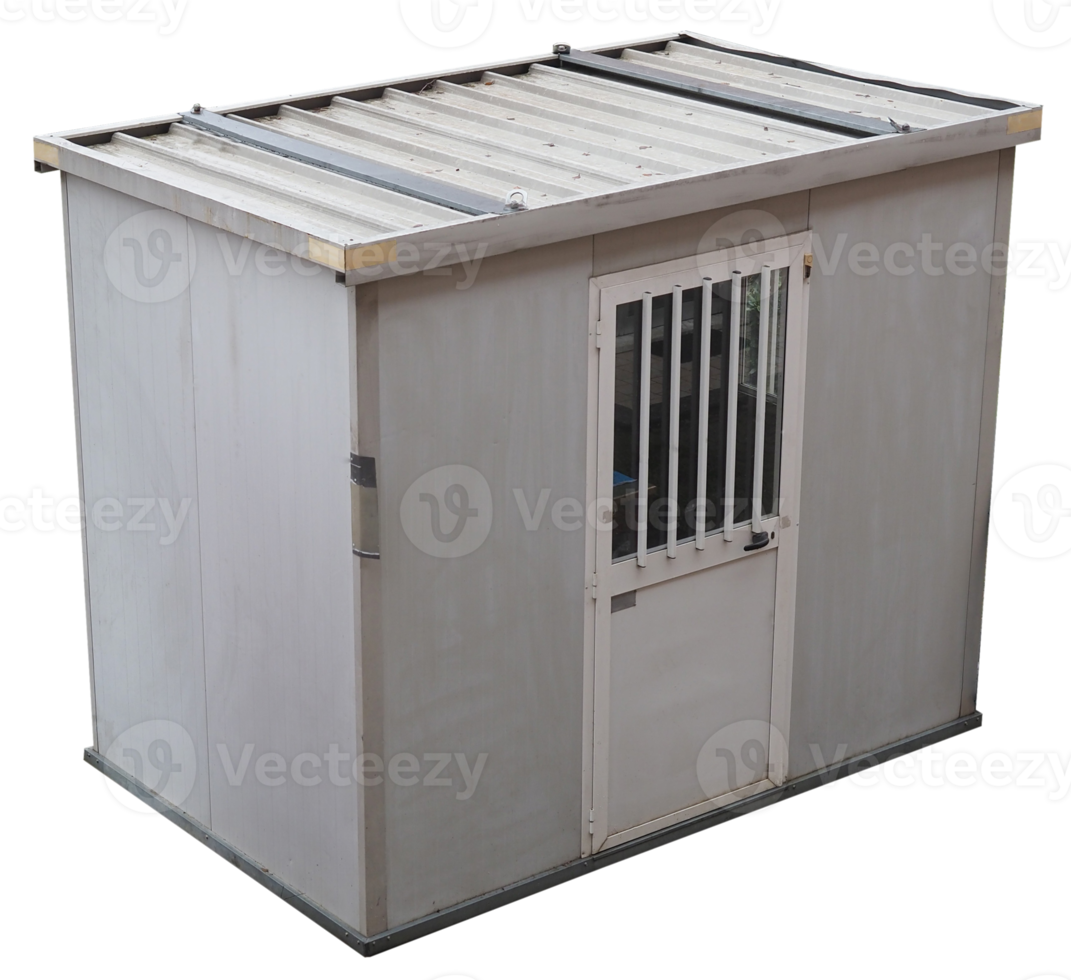 site hut in a construction site transparent PNG