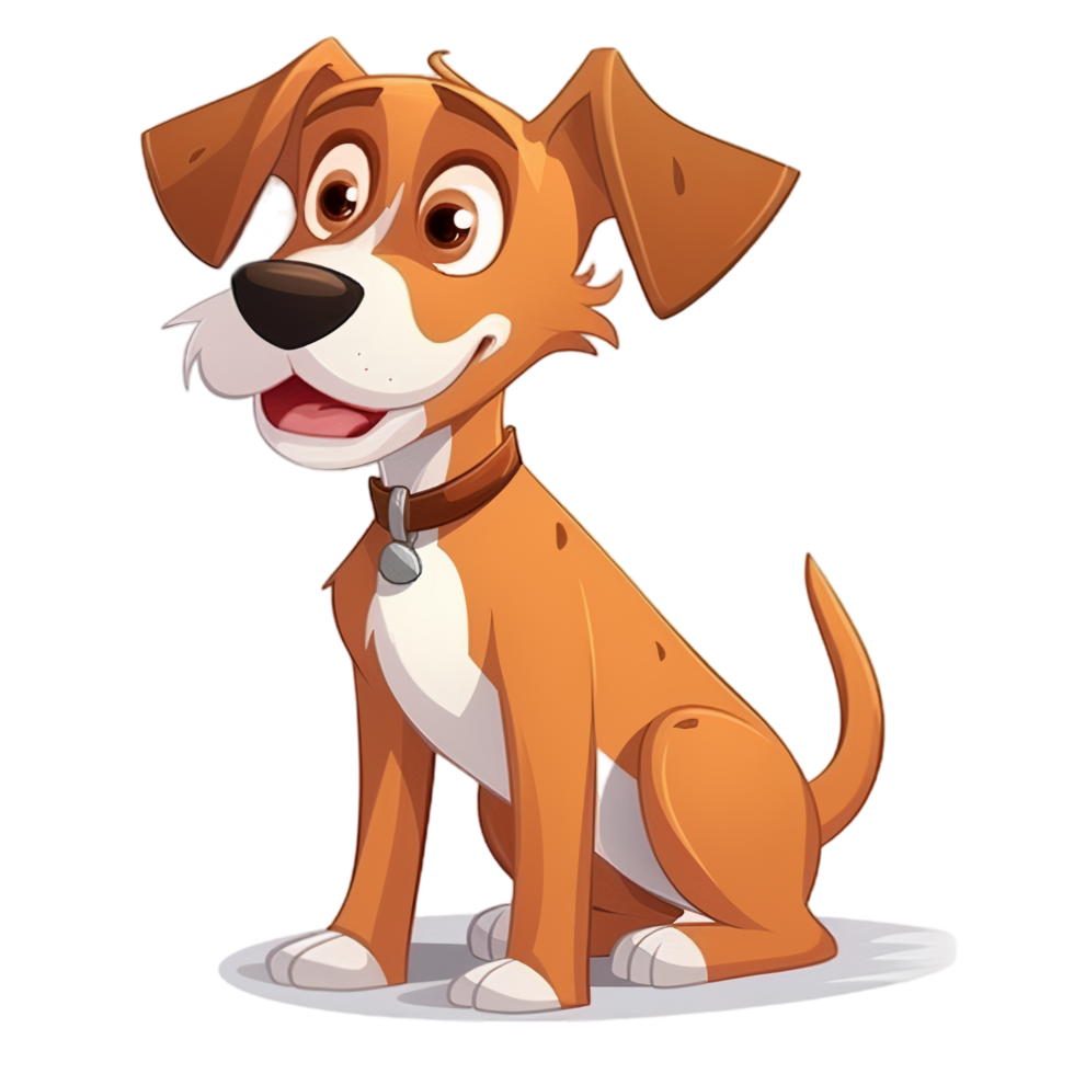 Cartoon cute Dog, png