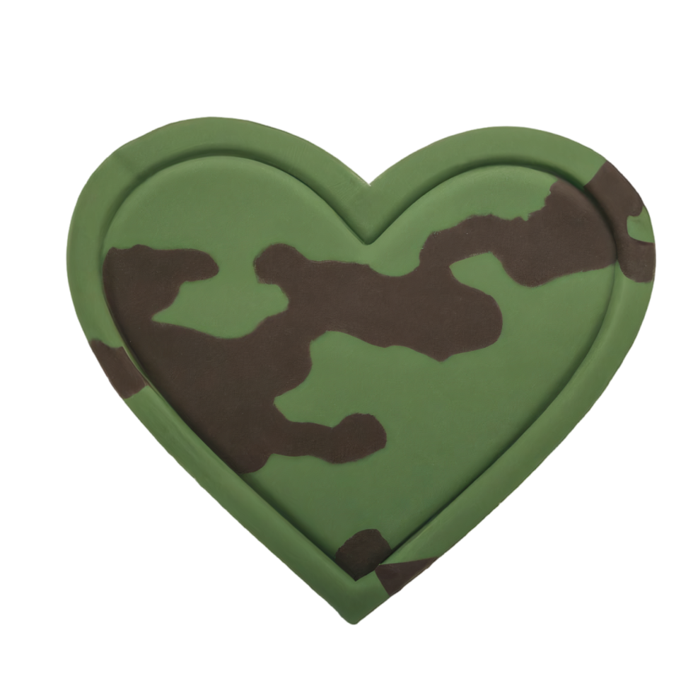 heart love military png