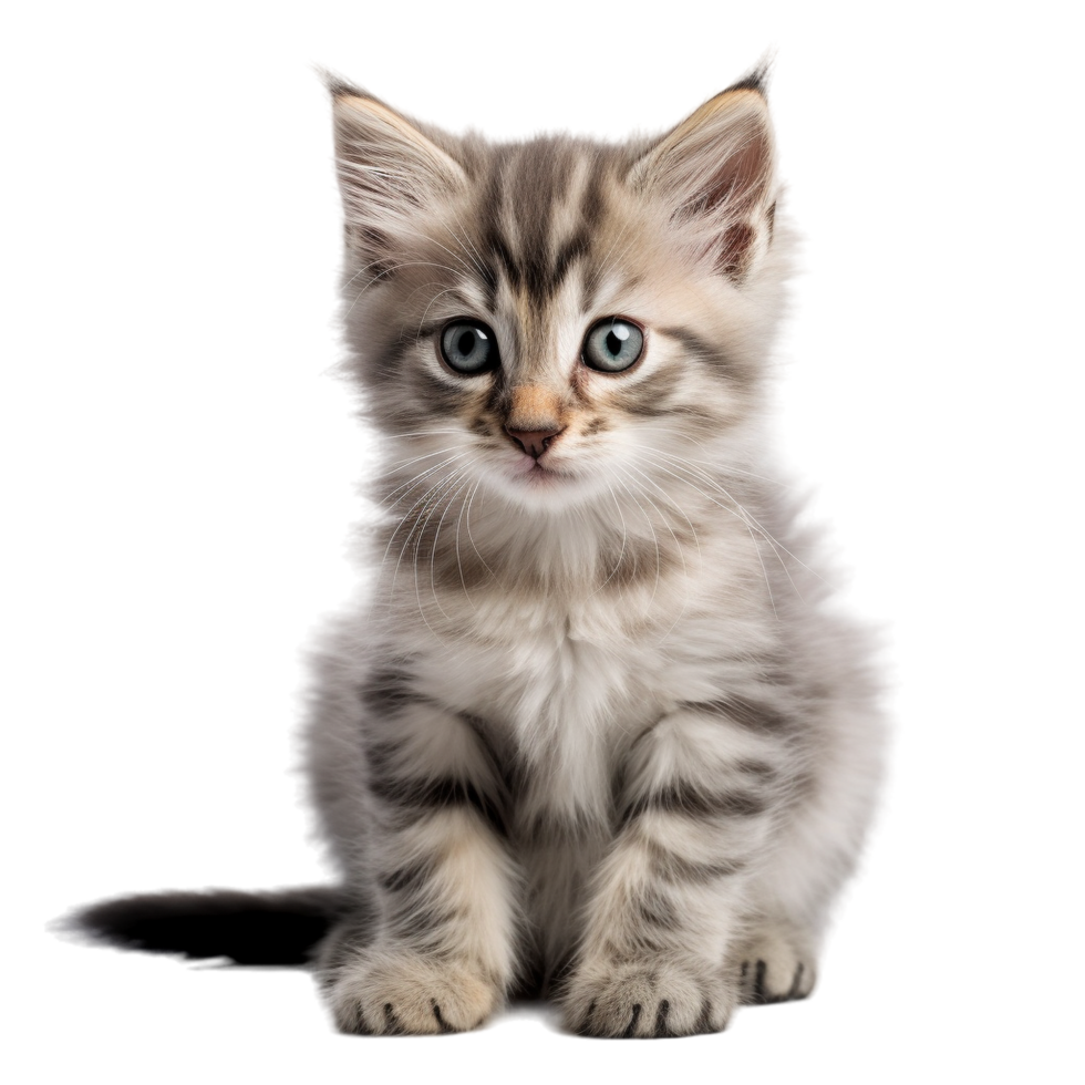 cute young cat png