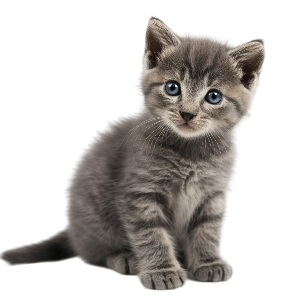 cute young cat png