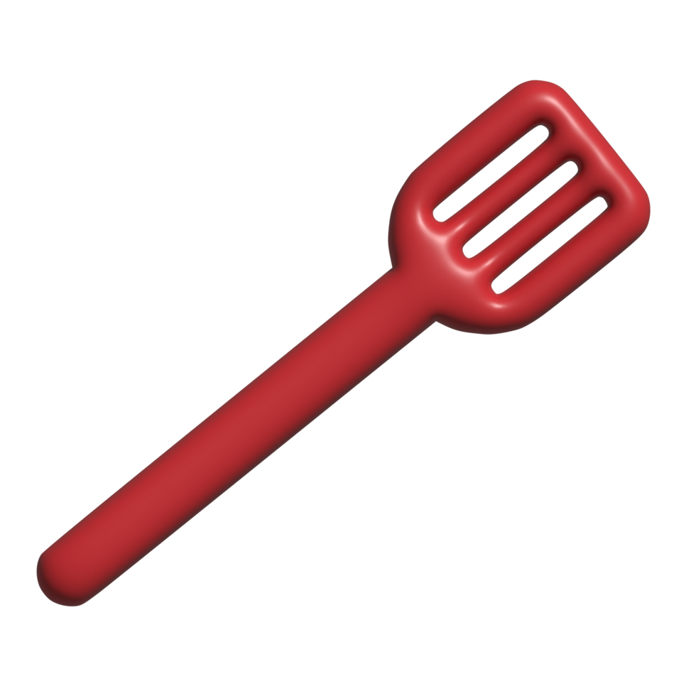 3d icon of spatula png