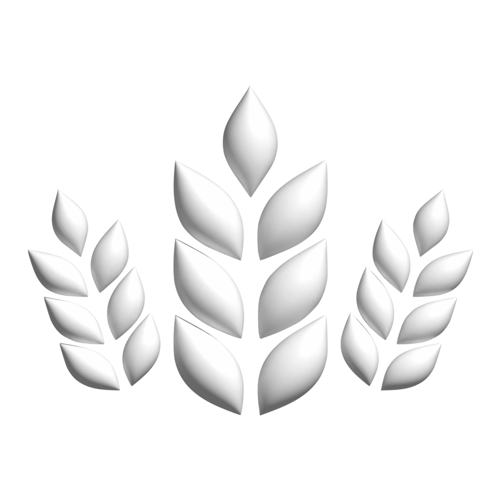 3d icon of wheat png