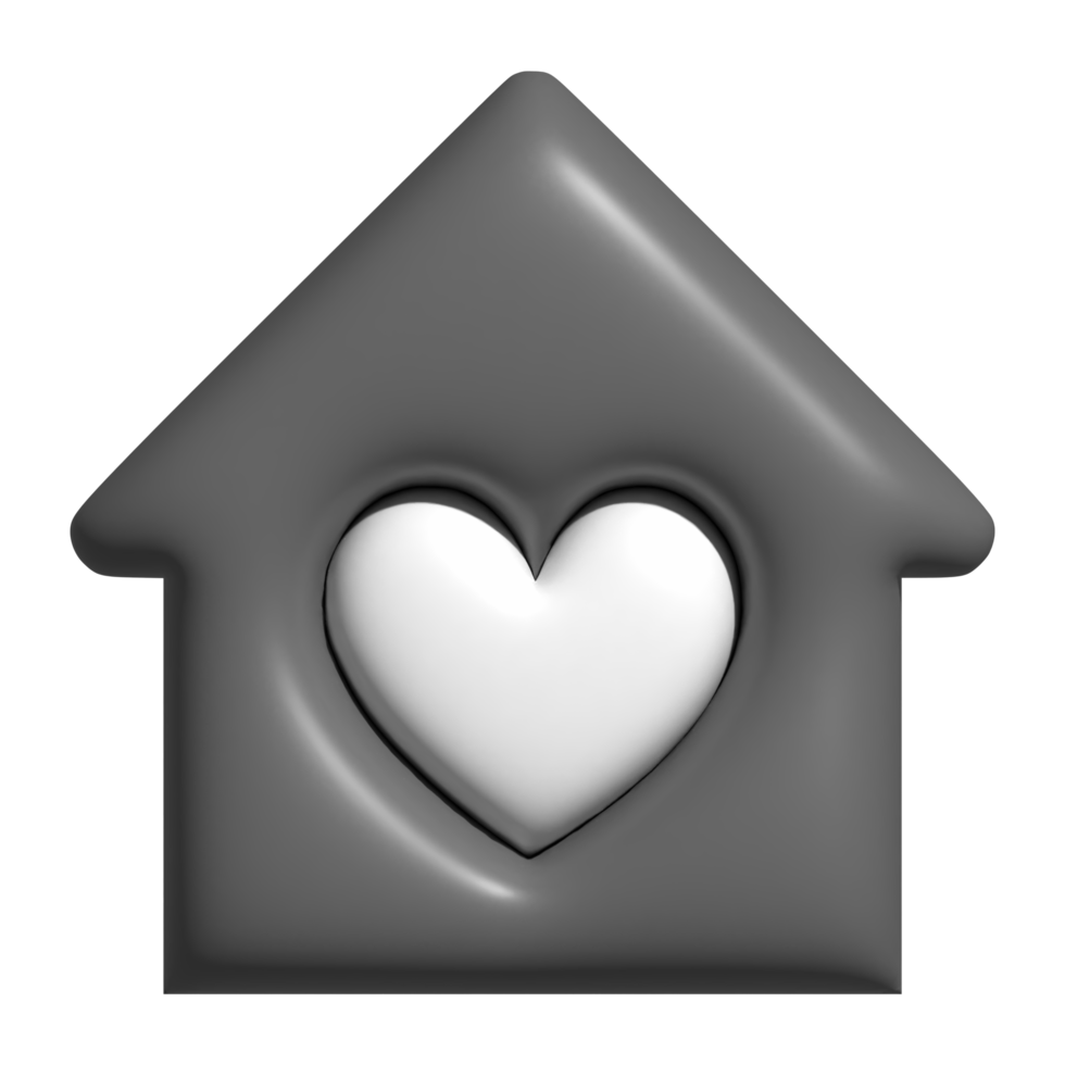 3d icono de amor png