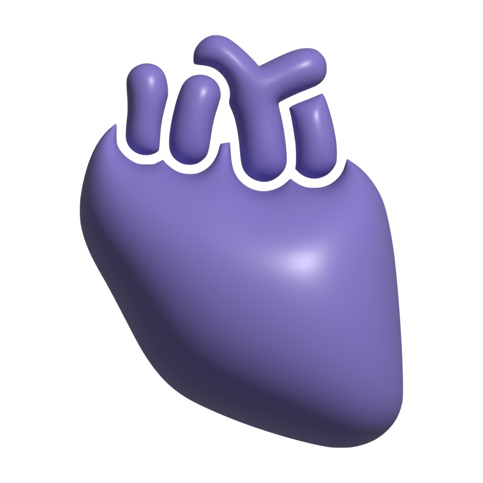 3d icon of heart png