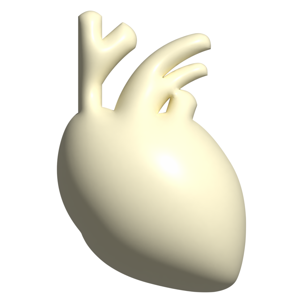 3d icona di cuore png