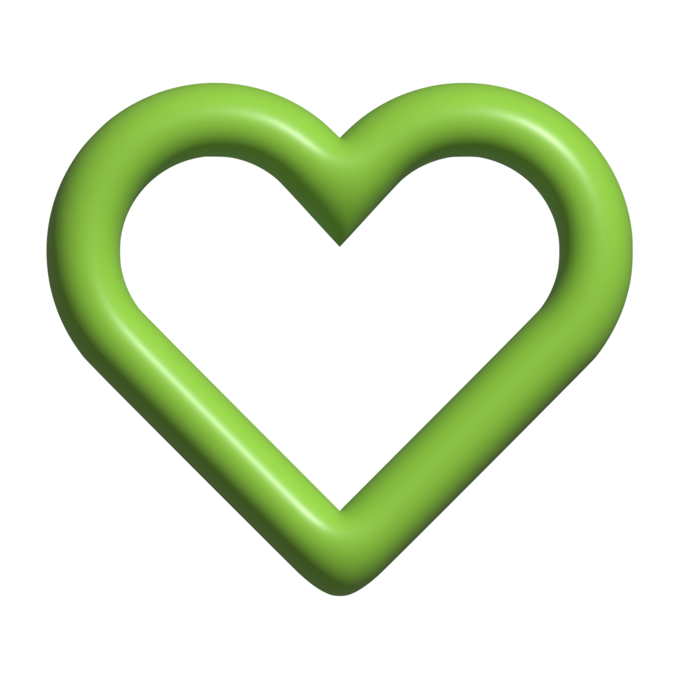 3d icon of love png