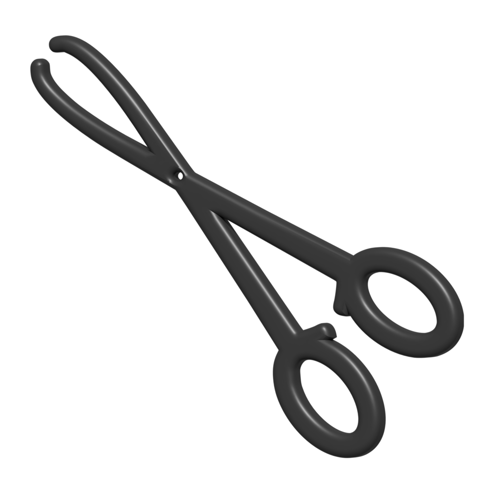 3d icon of medical forceps png