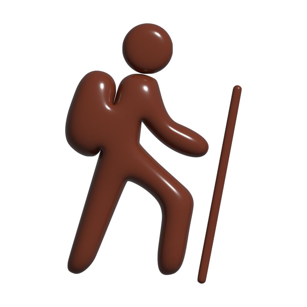 3d icon of climbing png