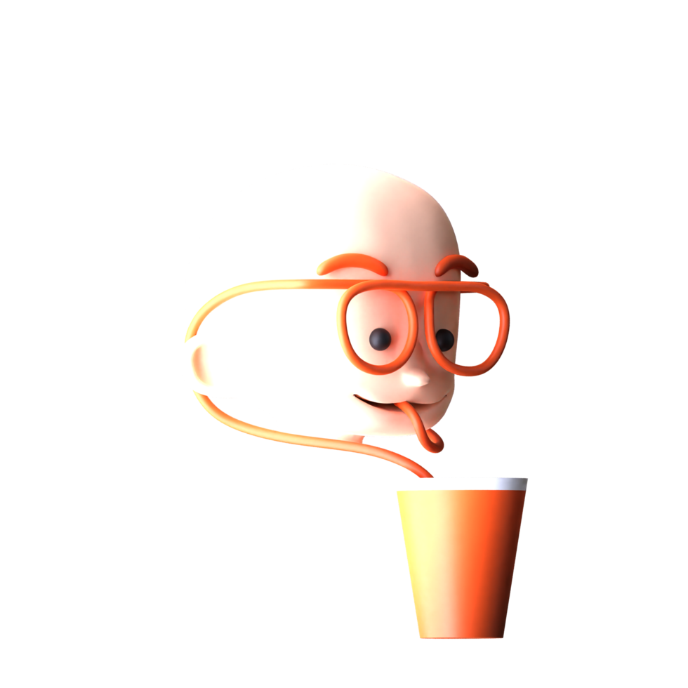 3d head design for your project png