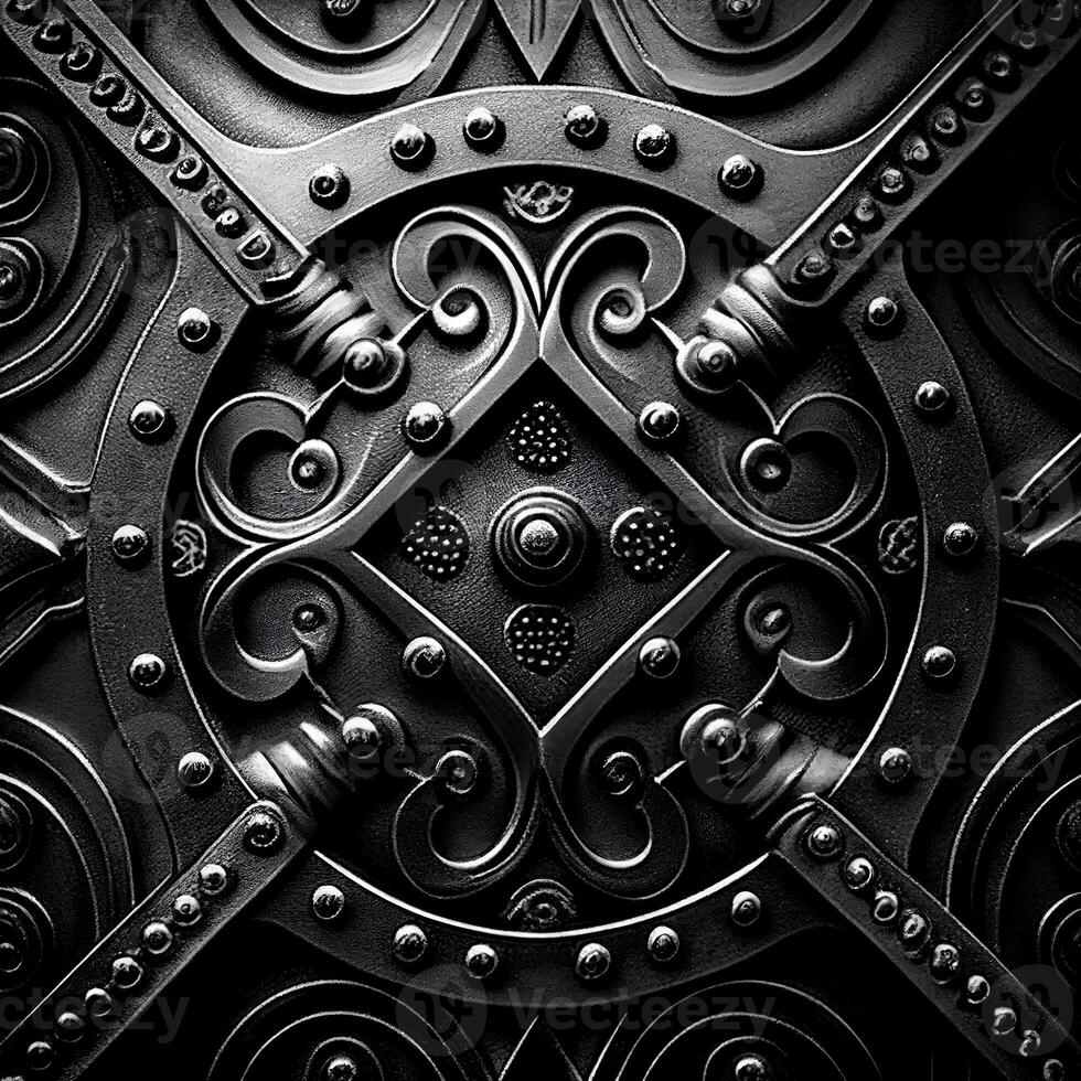 background texture metal steel cast iron. . photo