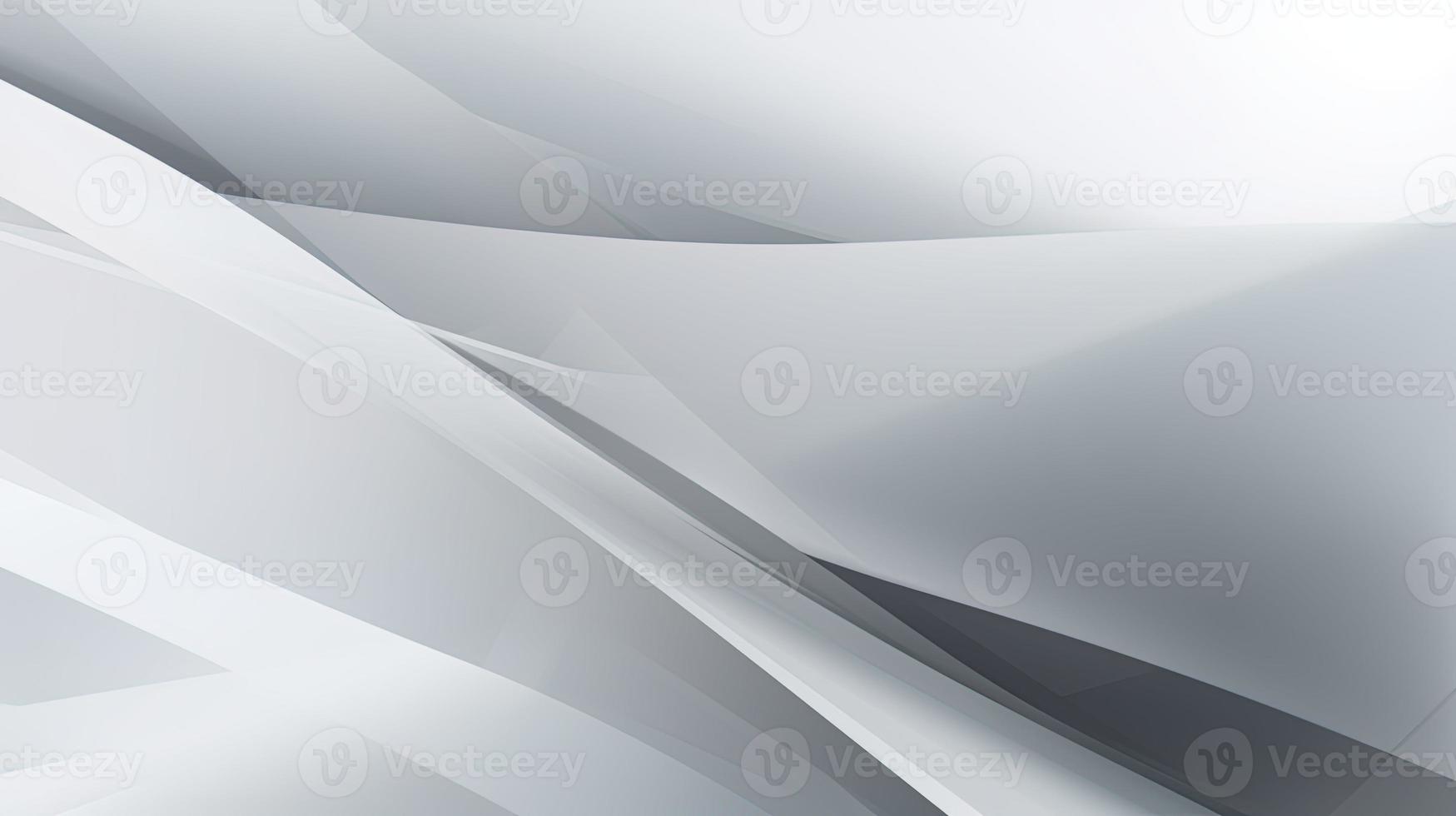 abstract background with smooth lines in gray colors, 3d illustration photo