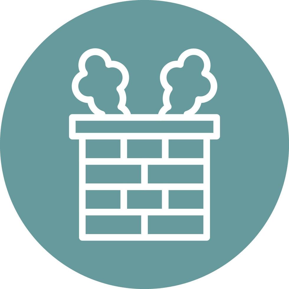 Chimney Vector Icon Design