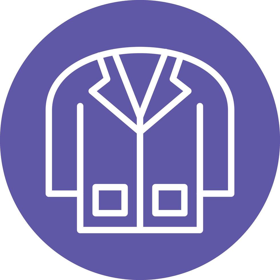 Lab Coat Vector Icon Design