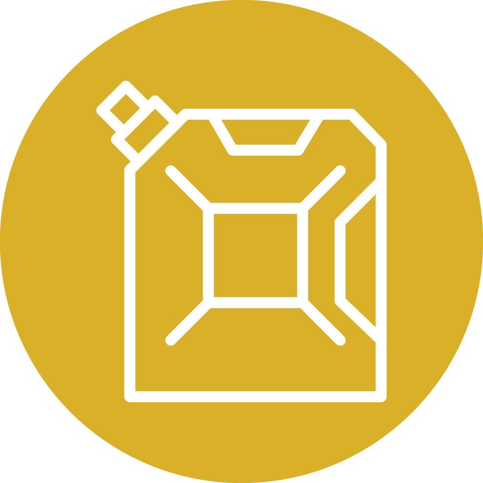 Fuel Can Vector Icon Design